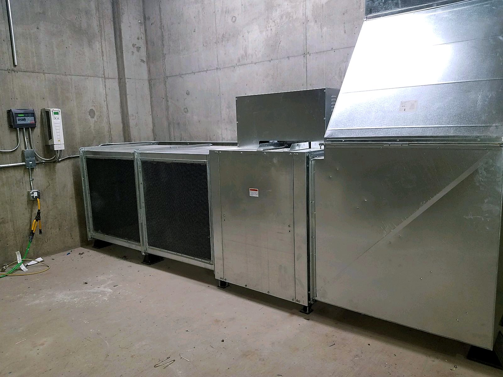 Mechanical room air handler