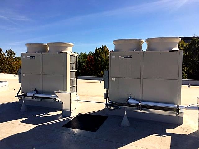 Mitsubishi VRF condensing units